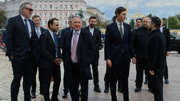 Witkoff, Kushner arrive in Kiev for Ukraine peace talks after meeting Putin